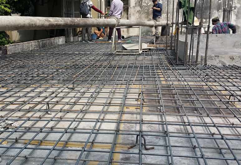 Bản quy trình dàn khung 3: Lắp đặt thanh xương chính