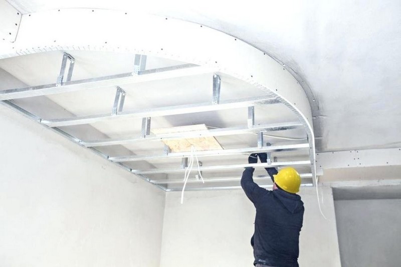 Thi Công Trần Thạch Cao